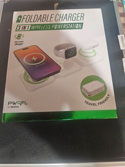 Foldable Charger 3 In 1 Wireless Powerstation