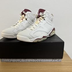 Jordan 6 Maroon 2015 Release Size 12