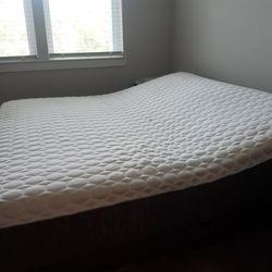 ELECTRIC KING BED FRAME WITH CLEAND MATRESS, EXCELLENT CONDITION FIR $1100 OBO