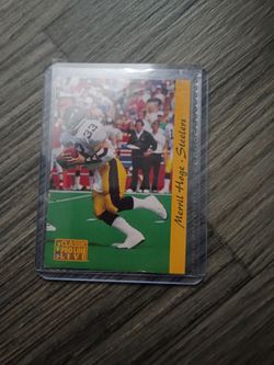 Merril Hoge Steelers Classic Pro Line Live Card