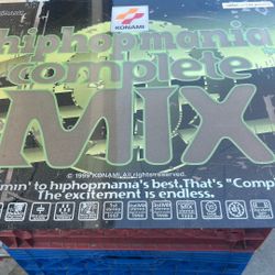 Hip Hop Mania Konami Arcade Video Game Marquee Sign 