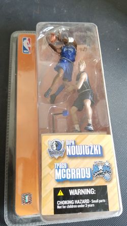 Dirk Nowitzki & Tracy McGrady action figure