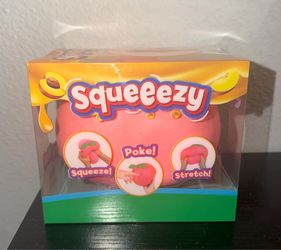 Peach Squishy Sunny Days Toymendous Giggle Zone Jumbo Giant Squeezy Stress Relief Fidget Toy