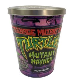 Teenage Mutant Ninja Turtles AMC Mayhem Movie 2-SIDED Graphics Bucket Sewer Lid