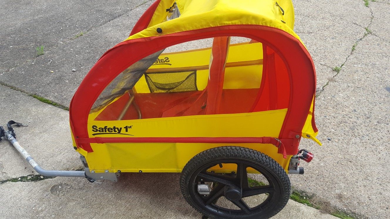 Safety first shop bike trailer