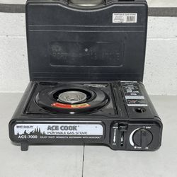 Ace Cook Ace-7000 Portable Gas Stove with Case 