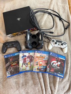 Sony PlayStation 4 Pro 1TB Console + Extras