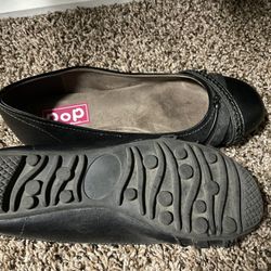 Black Womens Flats Size 9 