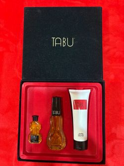 Vintage TABÚ women gift set