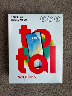 Samsung A16 Total Wireless Prepaid Phone- New
