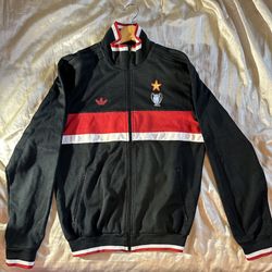 Retro AC Milan Mediolanum Adidas Originals Track Jacket (M) 2006 FOOTBALL