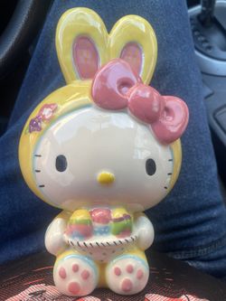 Hello Kitty Easter Bunny Ceramic