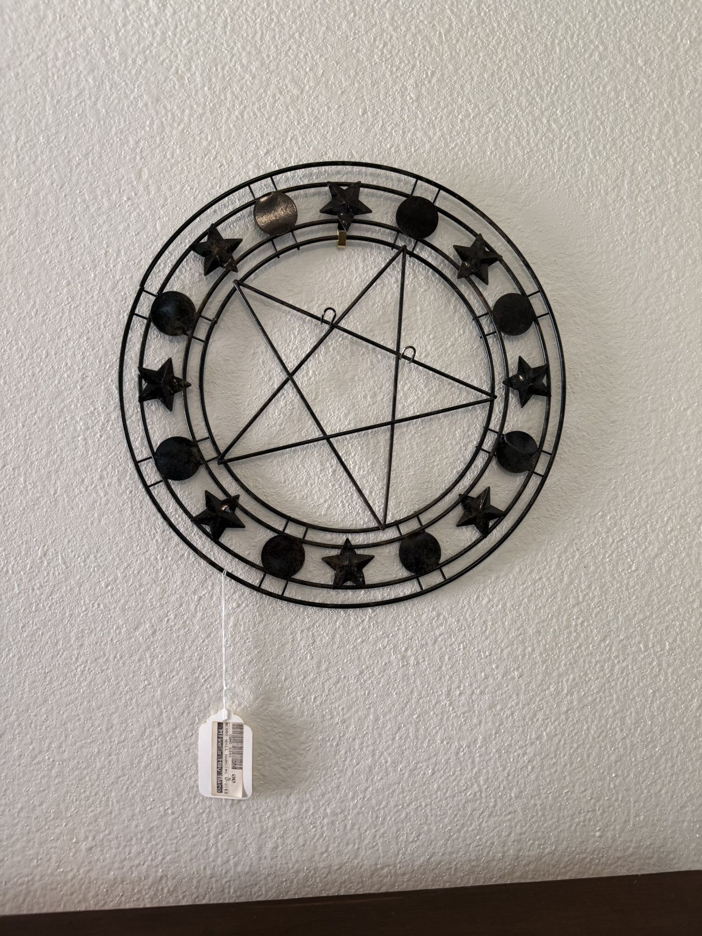 Vintage Star Metal Wall Decor