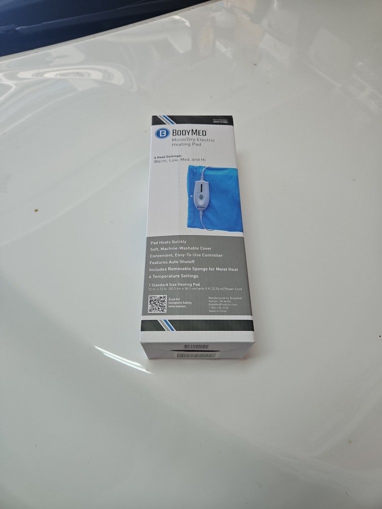 Moist/Dry Electric Heating Pad