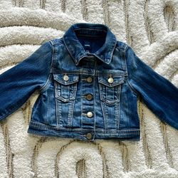 BABY GIRL baby Gap Jean Jacket | Size 12–18 months