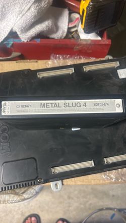 Metal slug 4 Neo geo Arcade video game cartridge