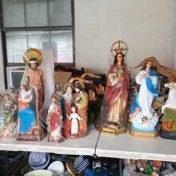 Religious Statues $15-45 Range 