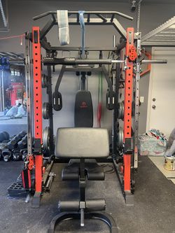 Marcy smith machine And Weights 