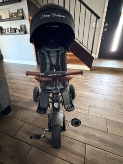 QPlay 8 in 1 Baby Bike Stroller for Age 10 Months to 6 Years Old