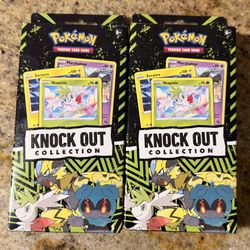 Knockout Collection Pokemon Cards 