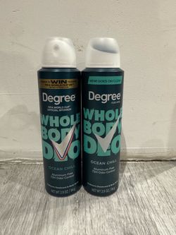 $15 for both Degree Whole Body Deo Ocean Chill Spray 2-Pack