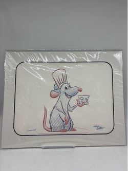 Disney Artist 11x14 Sketch Print Remy Ratatouille Marie Ortiz Art Of Disney
