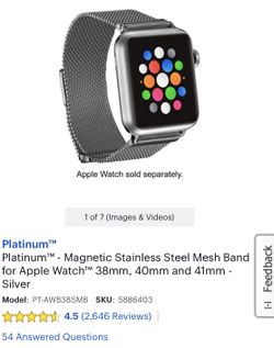 Metal Mesh Apple Watch Band