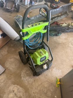Green works lite pressure washer