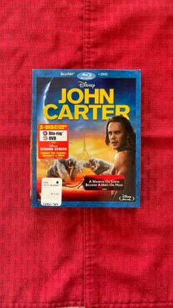 John Carter Blu-Ray And DVD Movie Combo