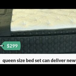 Queen Box Spring New Can Deliver 