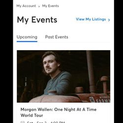 Morgan Wallen Tickets 