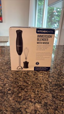 Immersion Blender with whisk