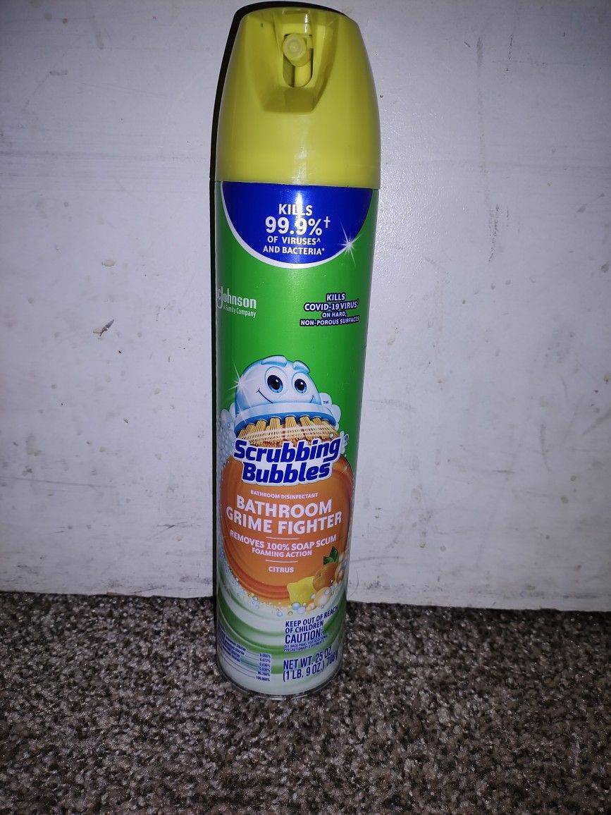 Scrubbing Bubbles Bathroom Grime Fighter