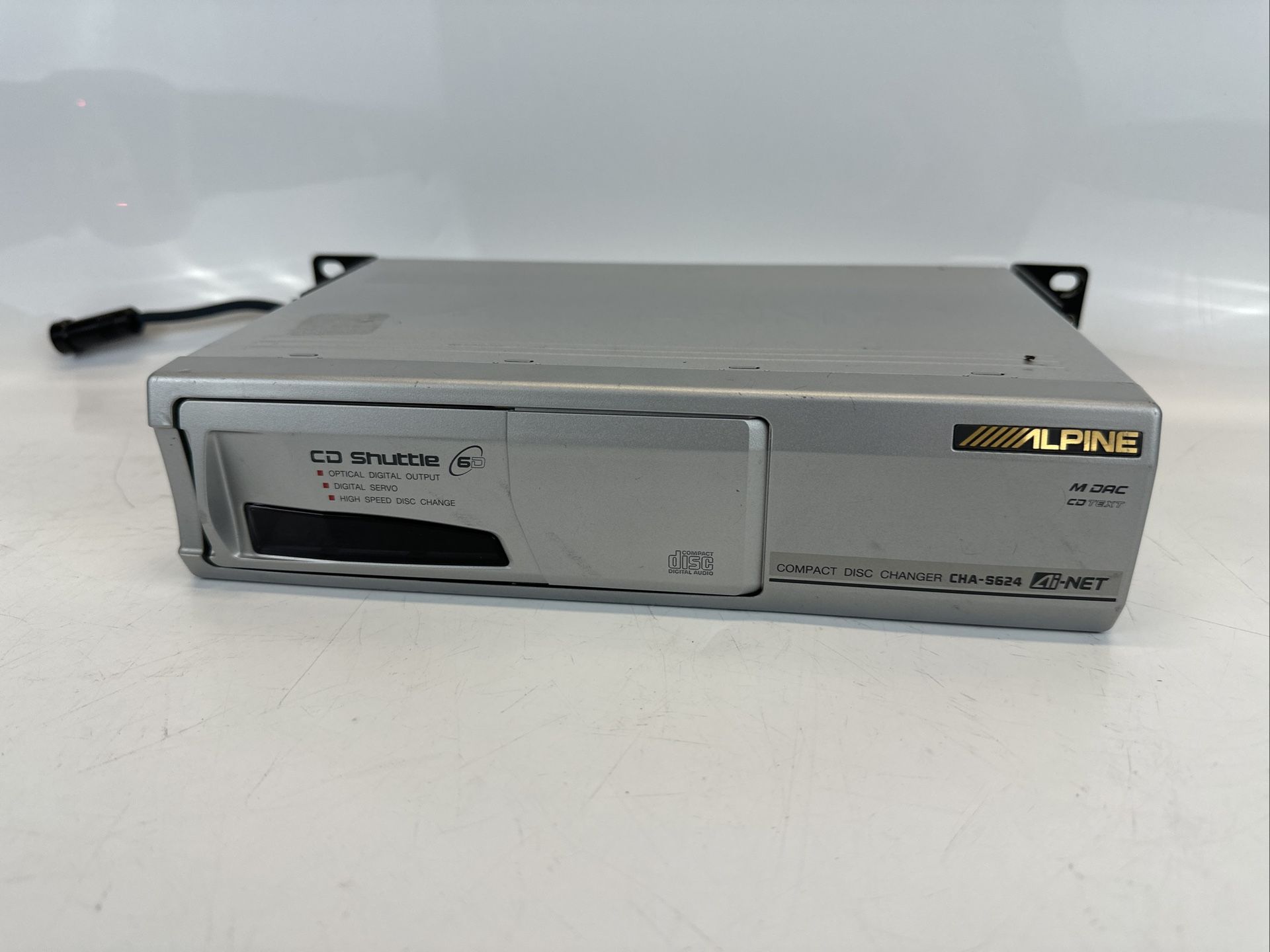 ALPINE # CHA-S624 Ai-NET/M-Bus CD Shuttle Digital Optical Vintage Old School #01