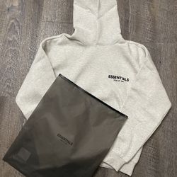 Light Oat Essentials Hoodie