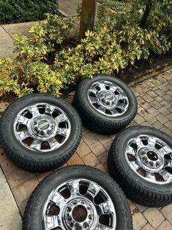 Read description Ford 20" Chrome Wheels with Westlake 285/65R20 Tires - Set of 4 Platinum f250/f350
