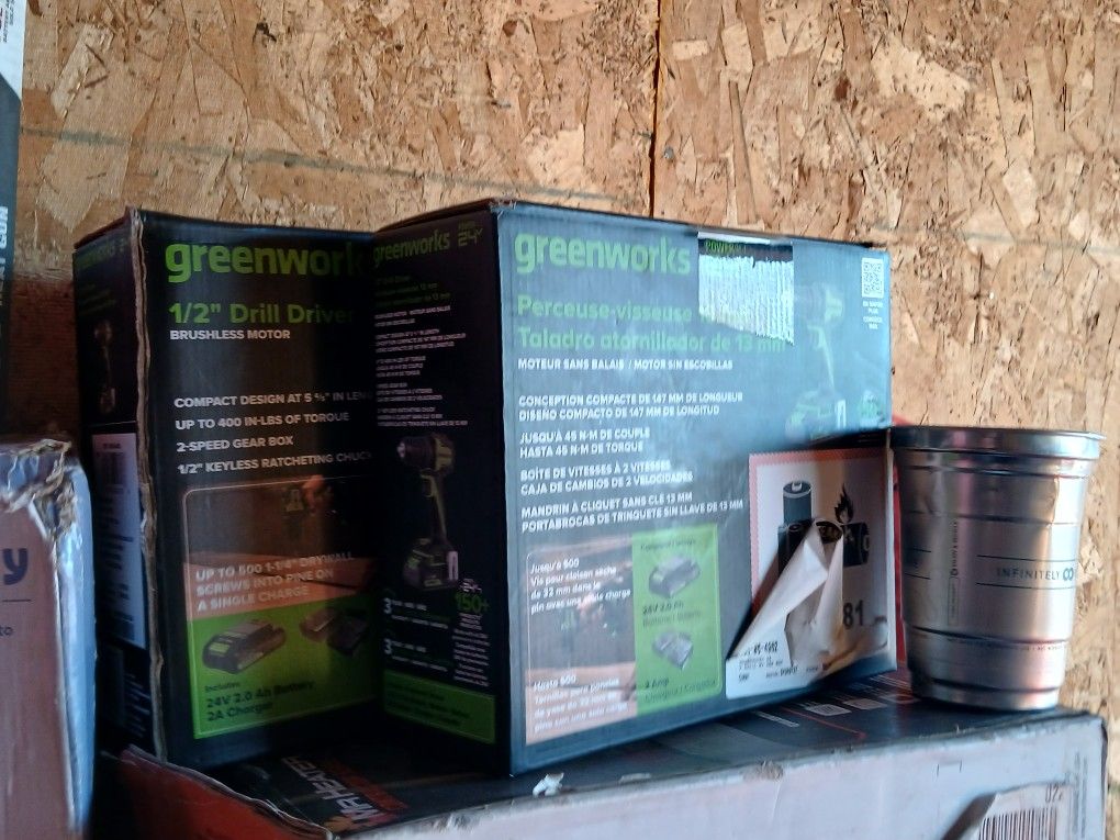 Greenworks 1/2 In Brushless Drill