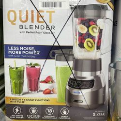 Black+Decker PowerCrush Digital Blender, Silver 