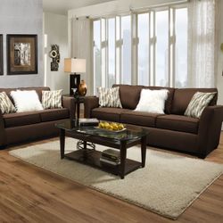 Brand New Nice Couch And Loveseat 