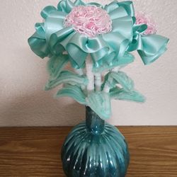 Bouquet of makeshift flowers