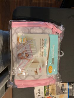 Mesh crib liner