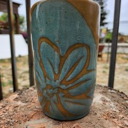Hand-made USA Ceramic Plant Pot