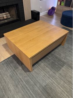 Crate & Barrel Vander coffee table