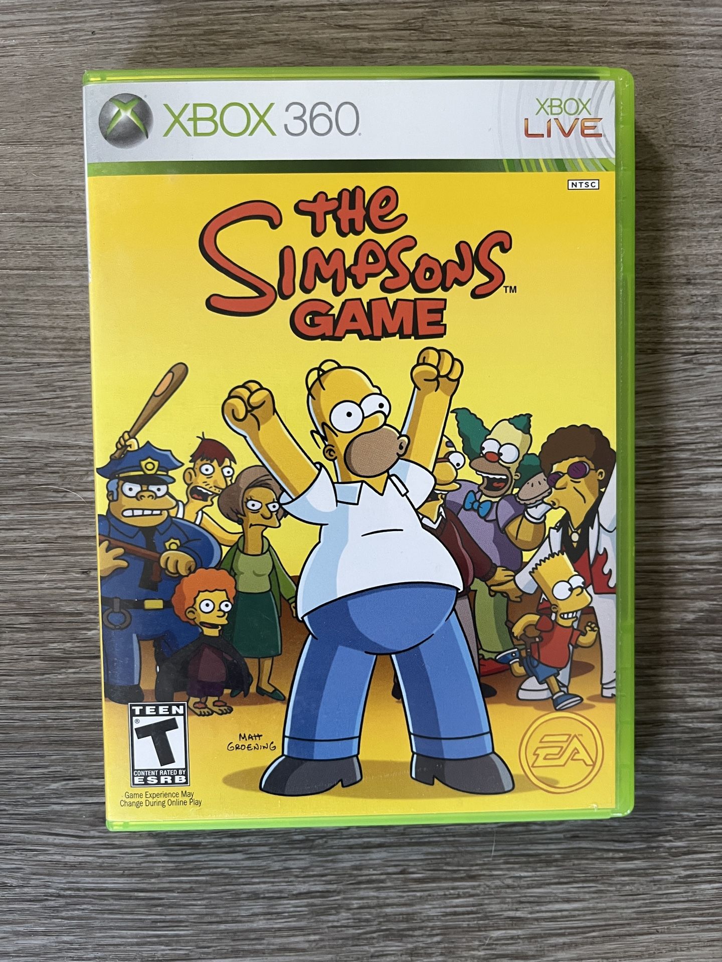 The Simpsons Game (XBOX 360)