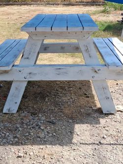 Custom Built Picnic Tables