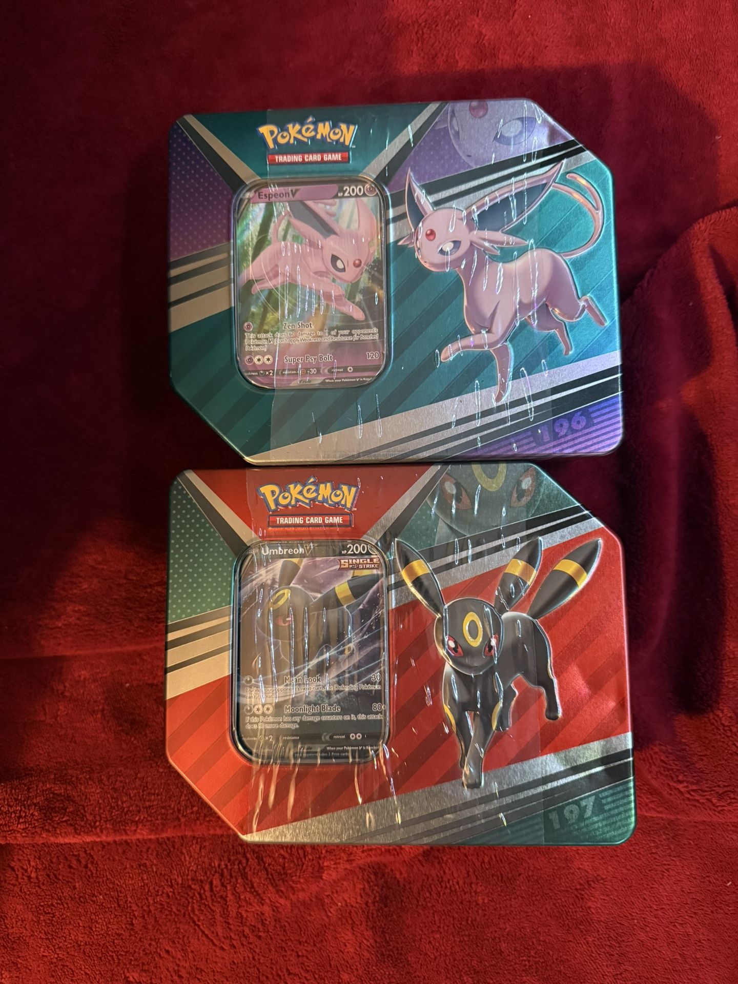 Sealed Pokémon V Heroes Tins