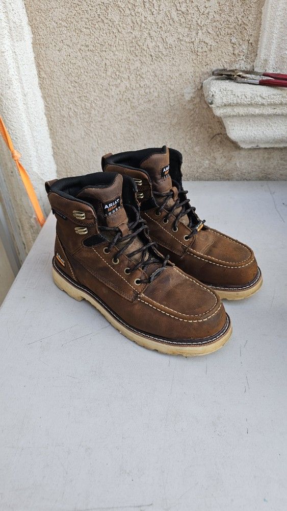 Size 10.5 D Ariat Work Boots Composite Toe