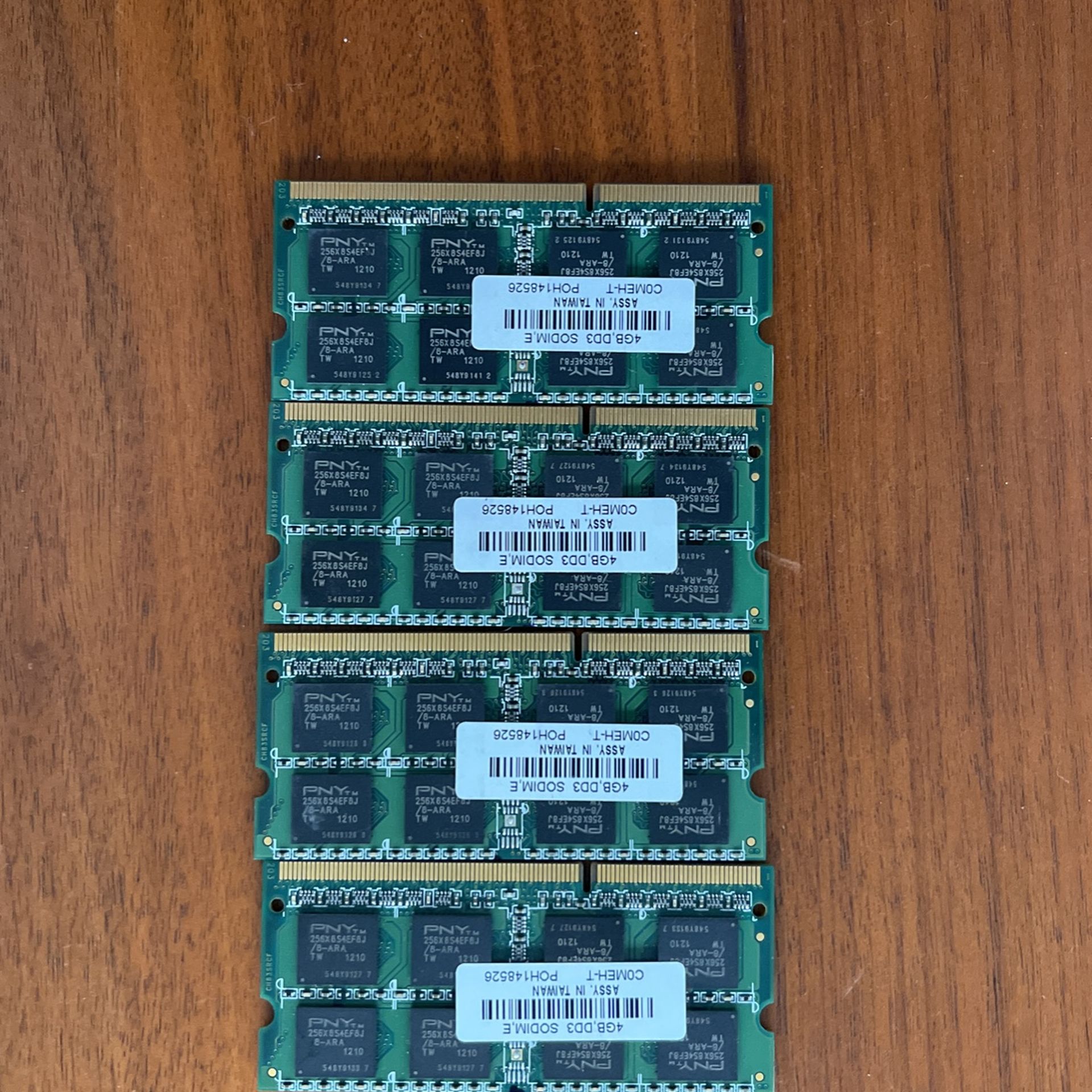 Computer Memory 16GB RAM SO-DIMMs - 1333MHz DDR3 SDRAM