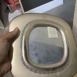 Vintage Mirror In Silver 925