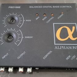 Alphasonik Digital Bass Control for Car Audio (Epicenter)